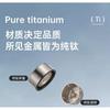 Premium Pure Titanium Insulated Tumbler 500ml Portable Office Travel Gift Cup