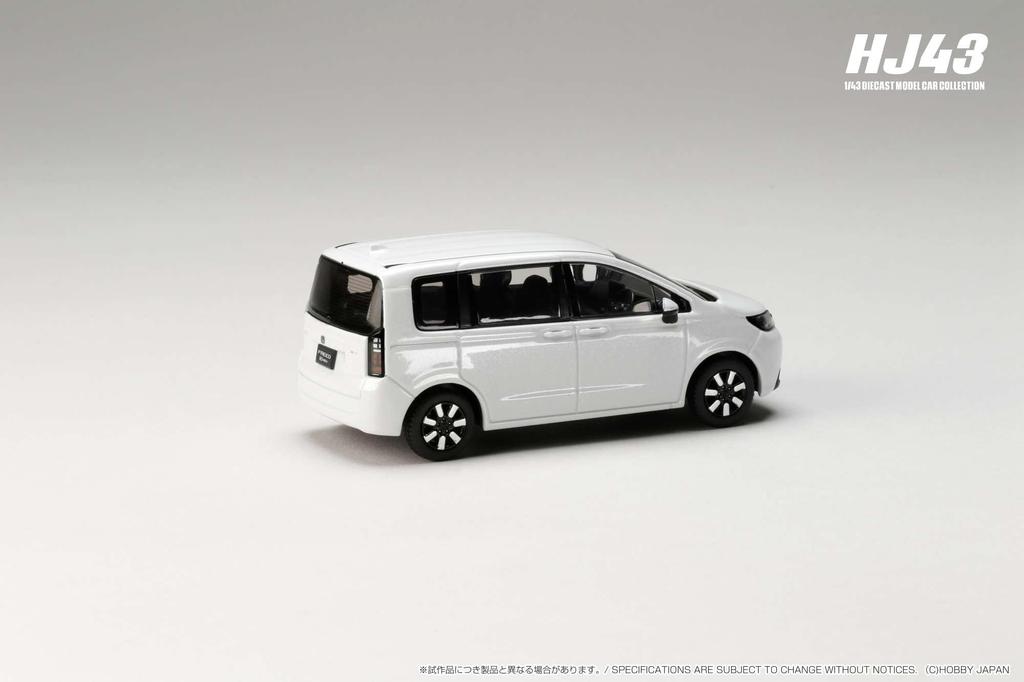 HJ43 Honda Freed Platinum White Pearl Finished Product 1/43