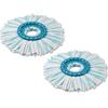 1 шт. Сменная насадка из микрофибры Вращающаяся швабра для мытья полов без рук Для насадок Leifheit Ткань для швабры-диска Микроочиститель Сменная швабра