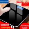 Rechargeable Electronic Scale: Accurate Body Weight Loss Scale - Cute Design - High Precision - One Piece Delivery