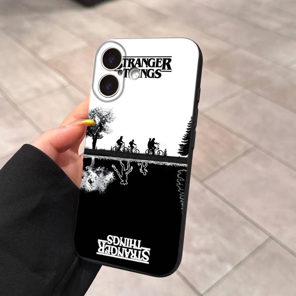 Горячий чехол для телефона S-Stranger T-Things Для IPhone 14 Plus 13 Mini 11 16 15 17 Pro Max Защита Ударопрочный