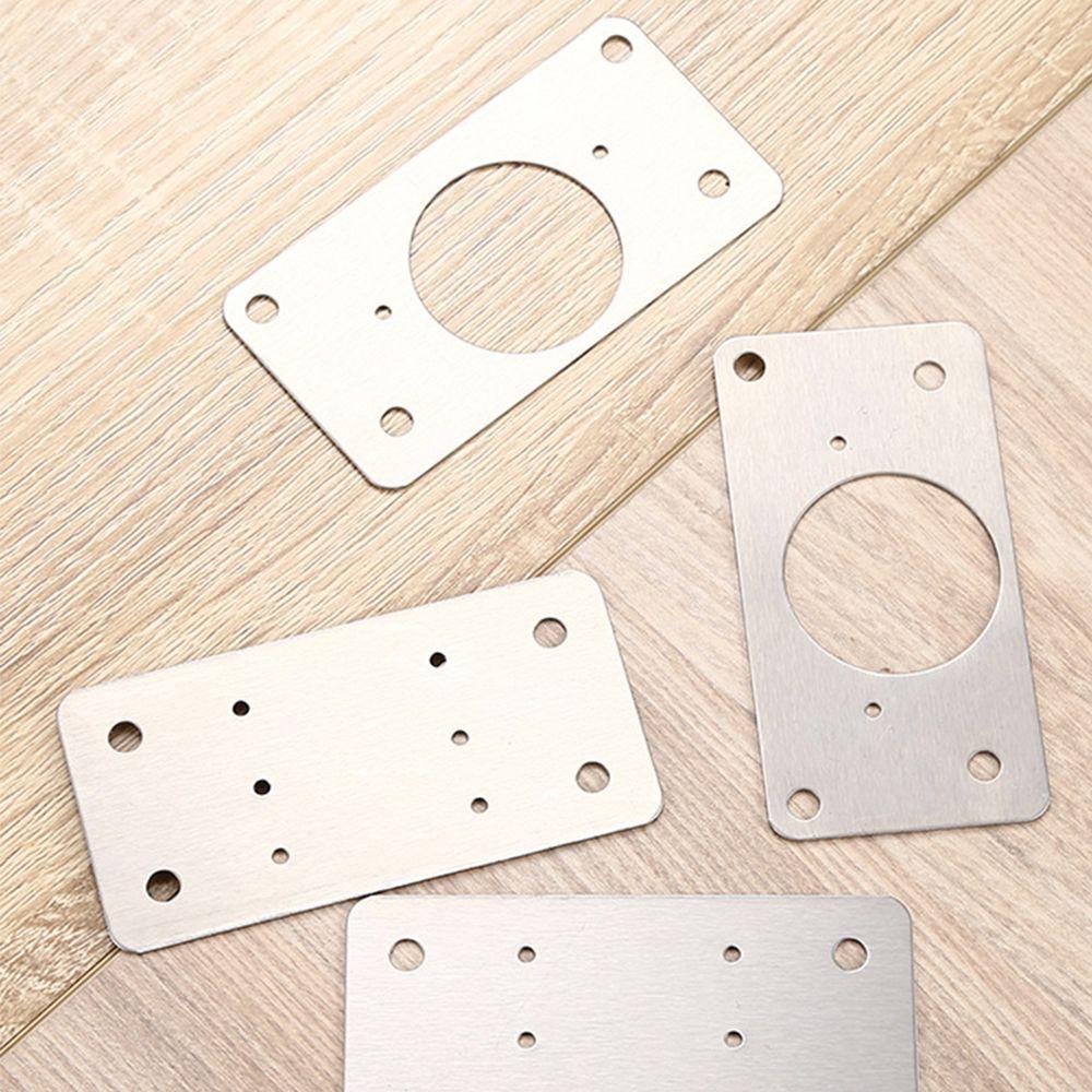 Restorer Furniture Hardware Door Maintenance Window Hinge Fixing Plate Mounting Plate Set Cabinet