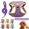 2Pcs/Set Pet Dogs Harness Reflective Strips Prevent Rushing Out Breathable Dogs Chest Strap Traction