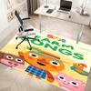 1pc Super Simple Songs Print Area Rug - Soft, Washable Non-Slip Indoor Mat, Living Room, Home Office Decorative Rug,Office Decorative