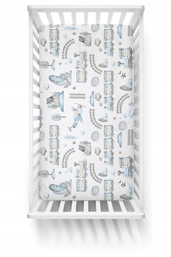Cotton Sheet for a Crib 140x70