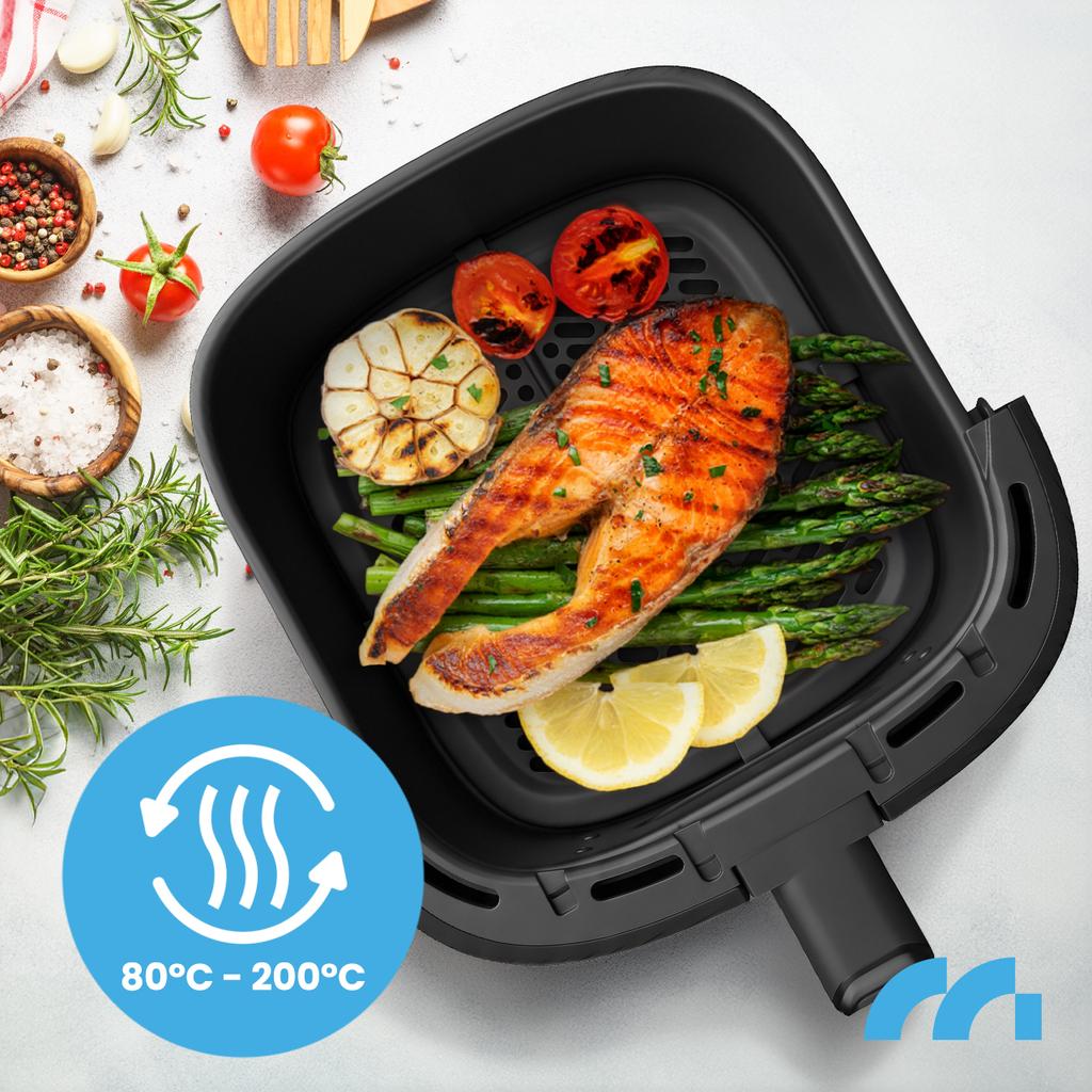 Maltec Airfryer 1800W-7Lb Large Window Air Fryer