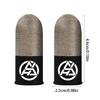 1/2 Pair Luminous Fingertips Breathable Game Finger Sleeve Finger Cots Cover Touch Screen Thumb Gloves for PUBG Mobile Gaming