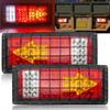 Ygmylandbb Trailer Tail for Boat Towing Universal LED Tail Lights with Round and Arrow Lights and Iron Mesh Set of 2 Lights, LED, Trailers, Trailers,