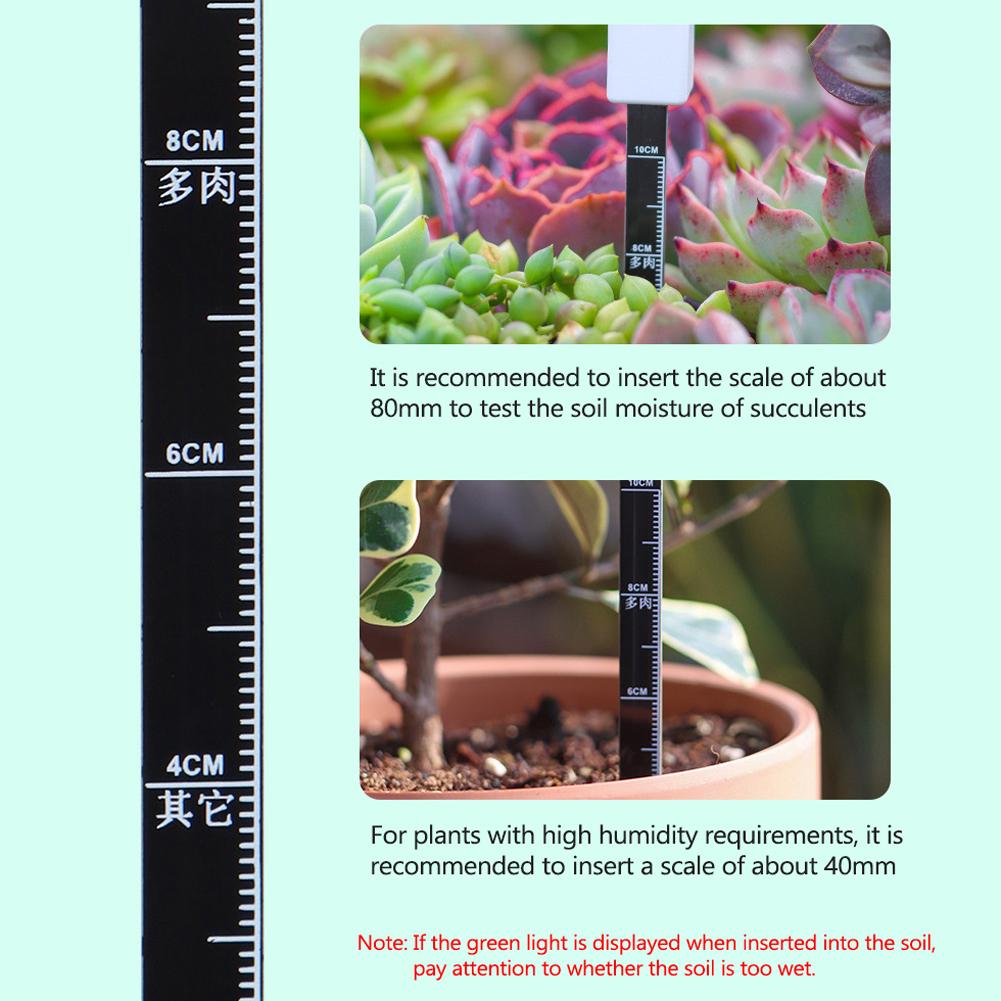 Интеллектуальный детектор влажности почвы, напоминание о нехватке воды для растений, сад, Крытый и открытый цветок, почва