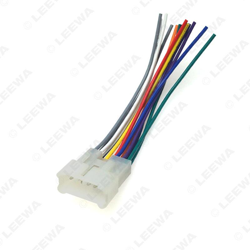 Suzuki Big Dipper 12-Pin Car Audio CD Player Wiring Harness