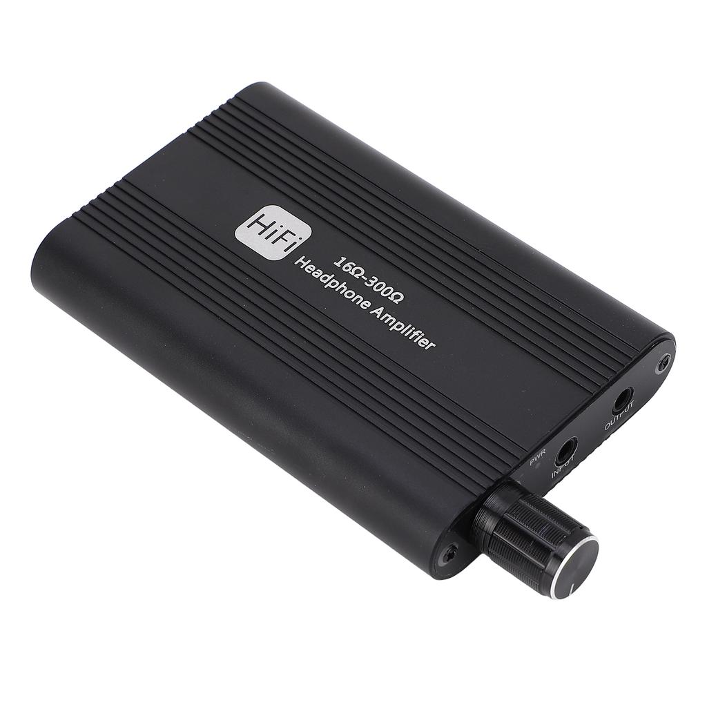 Портативный усилитель для наушников HiFi с регулировкой громкости и басами, перезаряжаемые наушники HiFi 3,5 мм