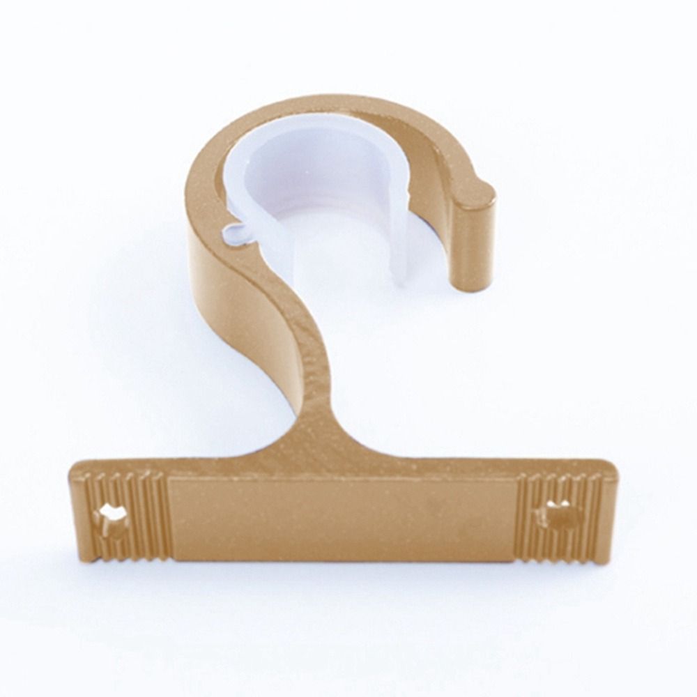 Practical DIY Durable Thicken Curtain Bracket Drapery Rod Holder Curtain Rod Holder Support Rack