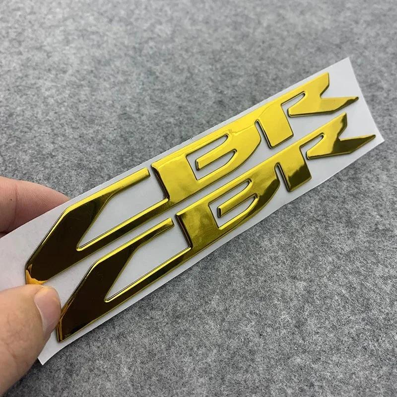 Motorcycle 3D Applique Emblem Badge Decals Soft Plastic Raised Tank Wheel Tank Stickers for Honda CBR100ORR CBR 10OORR 20O8-2017