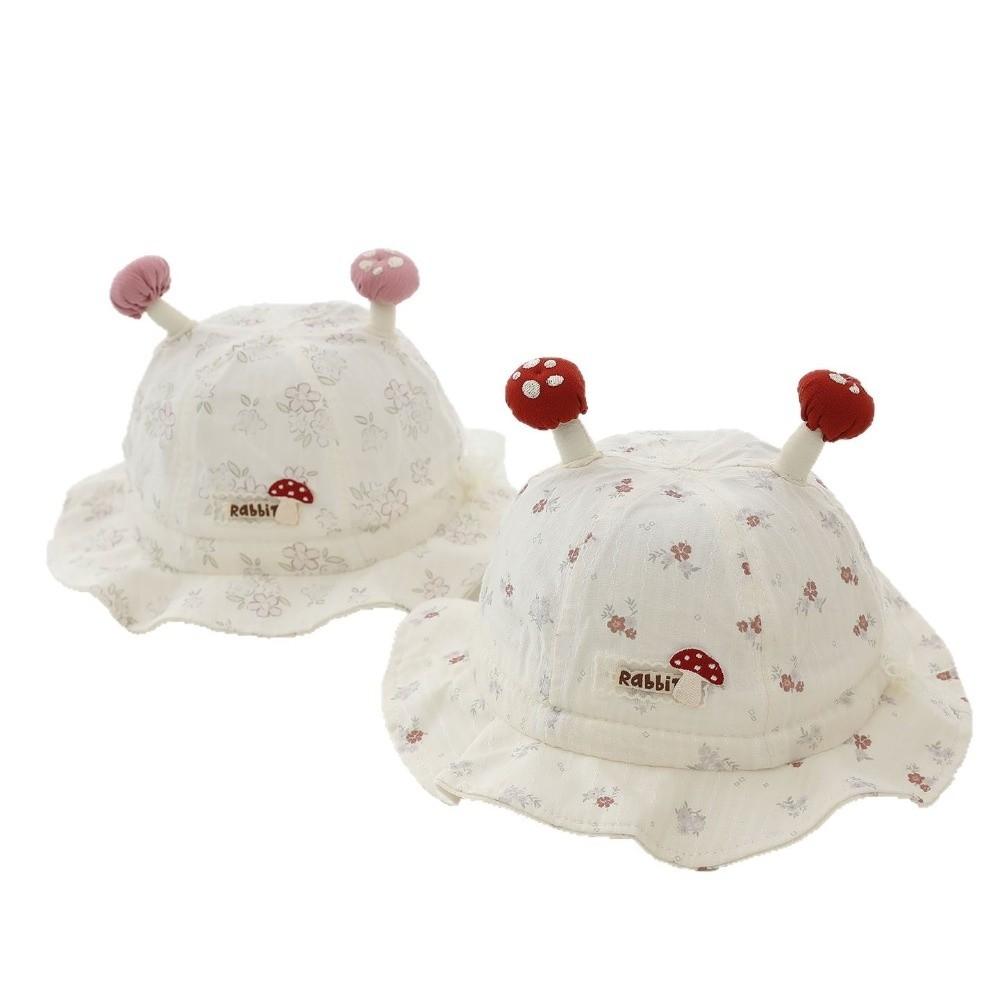 Cotton Baby Bonnet Sun Protection Baby Sun Hat Cute Fisherman Hat Spring Summer
