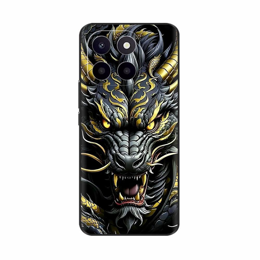 Чехол для Honor X6C 4G, мягкий жидкий силикон, защита камеры, задняя крышка телефона для Honor X6c, чехлы honorX6C X6 C, чехол-бампер