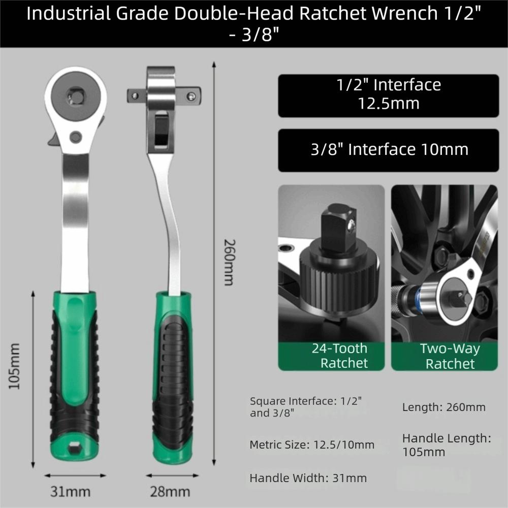 Metal Car Repair Wrench Sockets Ergonomic Grip Flying Wrenches Automotive Tools Auto Maintenance