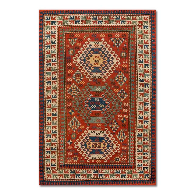 Восточные ковры с узором, винтажные постеры и принты, старинные персидские ковры, ретро настенная живопись на холсте, картины для домашнего декора без рамки