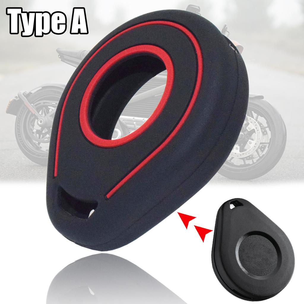 Силиконовый чехол для ключей с дистанционным управлением для Harley Davidson Softail FLST Tri VRSC Street Super Dyna Sportster Trike Freewheeler