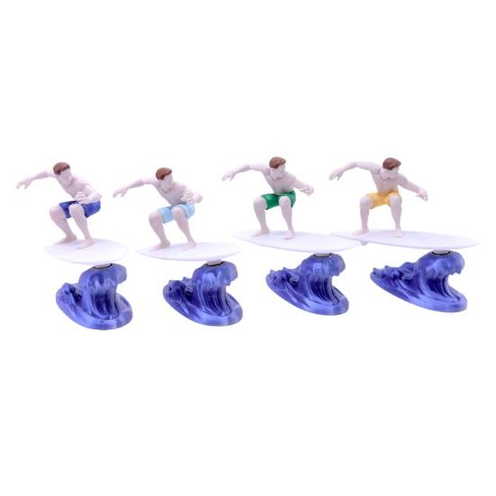 Dashboard Drift Ornament Motion Activated Surfing Muscle Man Car Ornament Fun Dashboard Decoration Auto Interior Accessory Gift for