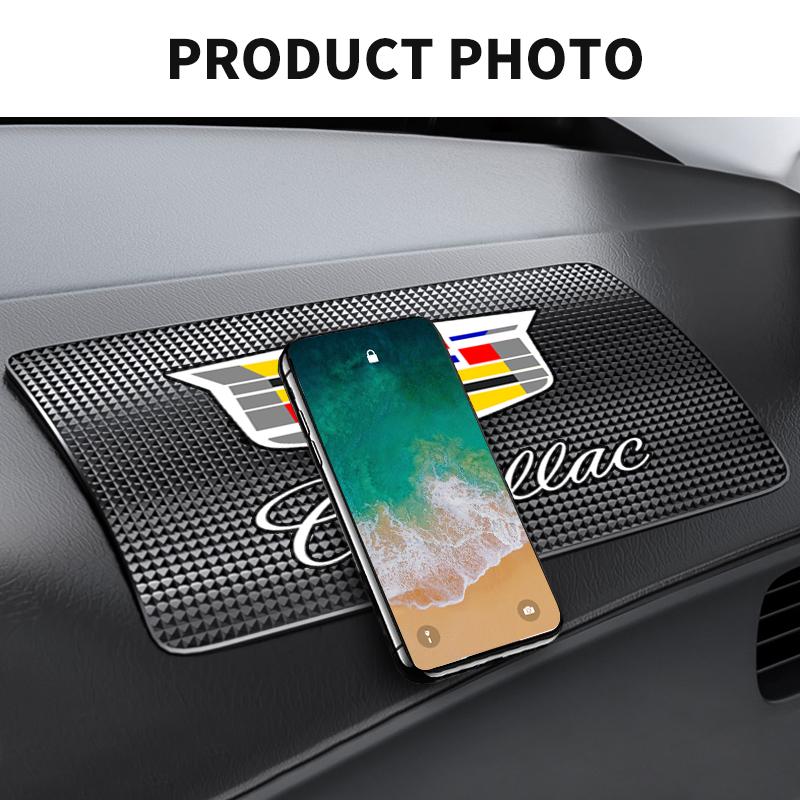 New Car Dashboard Sticky Anti-Slip PVC Mat Auto Non-Slip Sticky Gel Pad For Cadillac SRX ATS XTS CT4 CT5 CT6 XT4 XT5 XT6