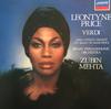 LP Леонтина Прайс, Израильский филармонический оркестр - Поет оперные арии Верди L28C1169 LONDON 1982 Япония Оби Классика Б/У