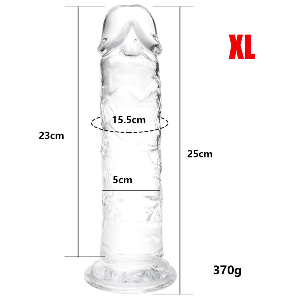 Реалистичный мягкий фаллоимитатор для женщин: Секс-игрушка длиной 18 см для начинающих с желеобразной текстурой и основанием на присоске, идеальная секс-игрушка для взрослых для женских пар