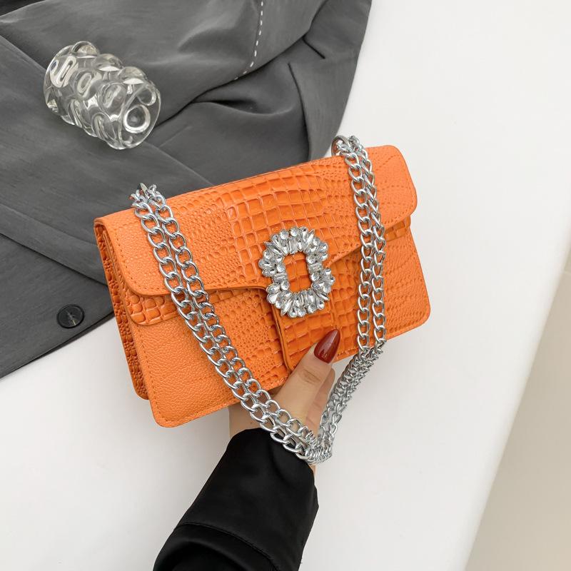 Повседневная и модная наплечная сумка, красивая цепочка, маленькая сумка, женская новая весенняя сумка-мессенджер, персонализированная маленькая квадратная сумка