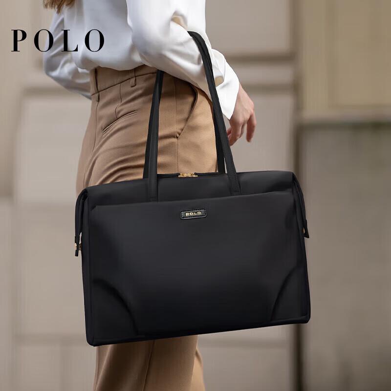 POLO Laptop Bag, Women\'s Briefcase, Business Commute Tote Bag, 14/15-Inch Computer Bag, Handbag, Gift for Girlfriend