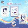 Коробка для карт My Little Pony 10-я серия, 9-е издание: Huiyue ZR, Qu Ying, Rainbow, 7 настоящих игровых карточек Альбом