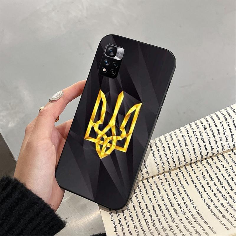 Phone Case For Xiaomi Redmi Note 11S 11 10 Pro 9Pro 8Pro Note9 9S 10S 9T Redmi 10 10C 9C 9A Ukraine Flag Case Funda Capa Cell
