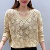 Western-style Knitwear, Women's Sweaters, Thin Knitwear, Long-sleeved Knitwear
