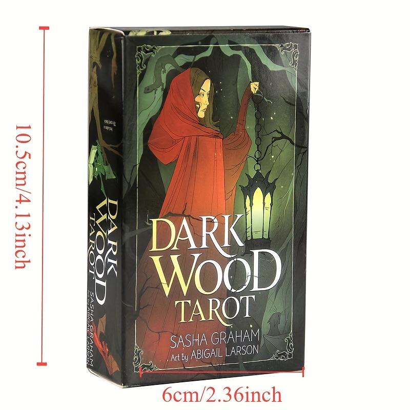 The Dark Wood Deck Cards, Divination Cards Tabletop Games Toy, Prophecy Divination Deck Family Party Board Game Beginners Cards Fortune Telling Game