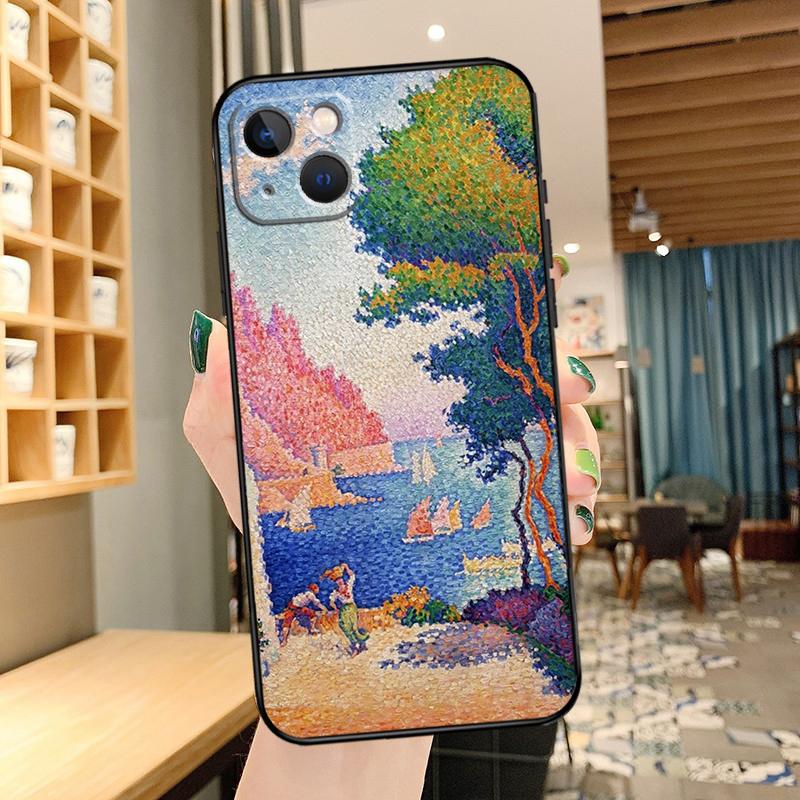 Чехол для телефона 'Масло Матисса' для iPhone 13 Pro Max 16 15 11 12 14 17 Pro Max mini 15 16 Plus 16e 17 Air Cover