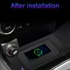 New!Car QI Wireless Charger For Mazda CX-5 CX5 2019 2020 2021 2025 2025 Wireless Phone Charger Charging Phone Holder Accessories