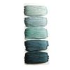 StitchetKnot Cotton Thread, 5 Colors Each 10m In , Bluish Green