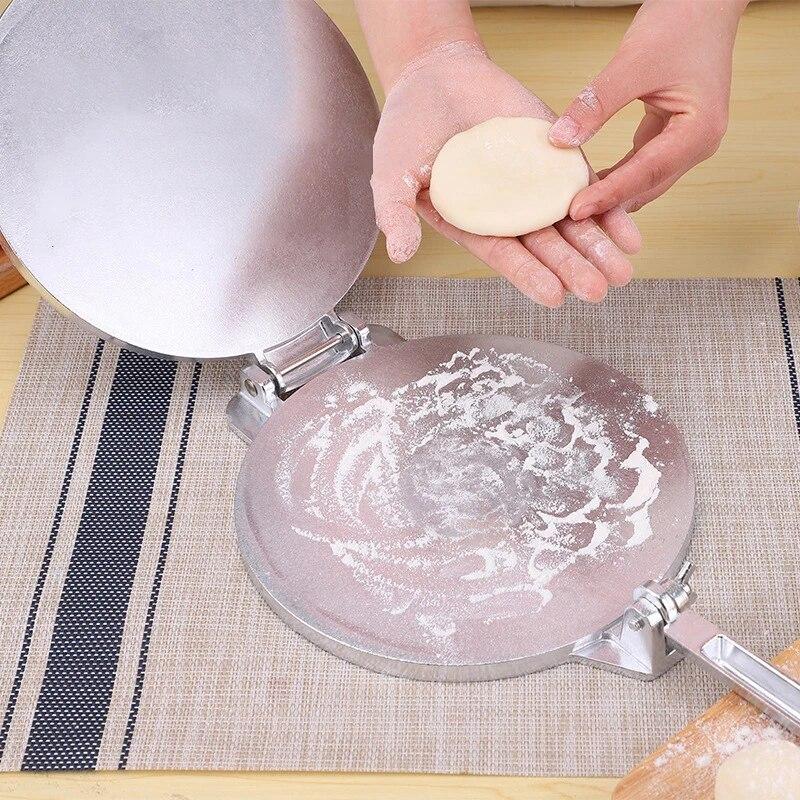 Ручной пресс для изготовления лепешек из алюминиевого сплава, инструменты для прессования кукурузных лепешек, сделай сам, ручной инструмент для изготовления клецок, кухонный инструмент