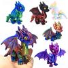 3D-печатный дракон, Игрушки-фигурки драконов для снятия стресса, Подвижные модели животных, Настольные украшения, Симуляционные модели, Фигурки, Подарки