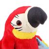 Plush Talking Parrot Electronic Pet Stuffed Bird Toy Gift for Kids Children - Red