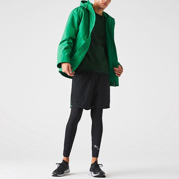 LACOSTE Jackets Men's Green Hooded Moderate Other BH2524-LDM