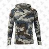 Mens Quick-Dry UV Protection Hooded Fishing Shirt Lightweight Breathable Milk Silk Outdoor Sportswear Summer Hiking Camping