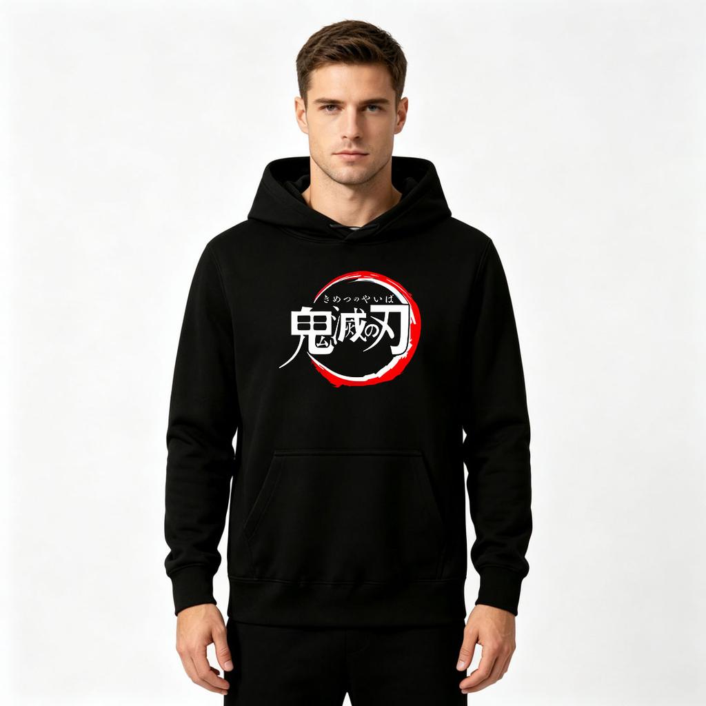 Men's Printed Pullover Hoodie Casual Long Sleeve Graphic Sweatshirt For Daily Wear