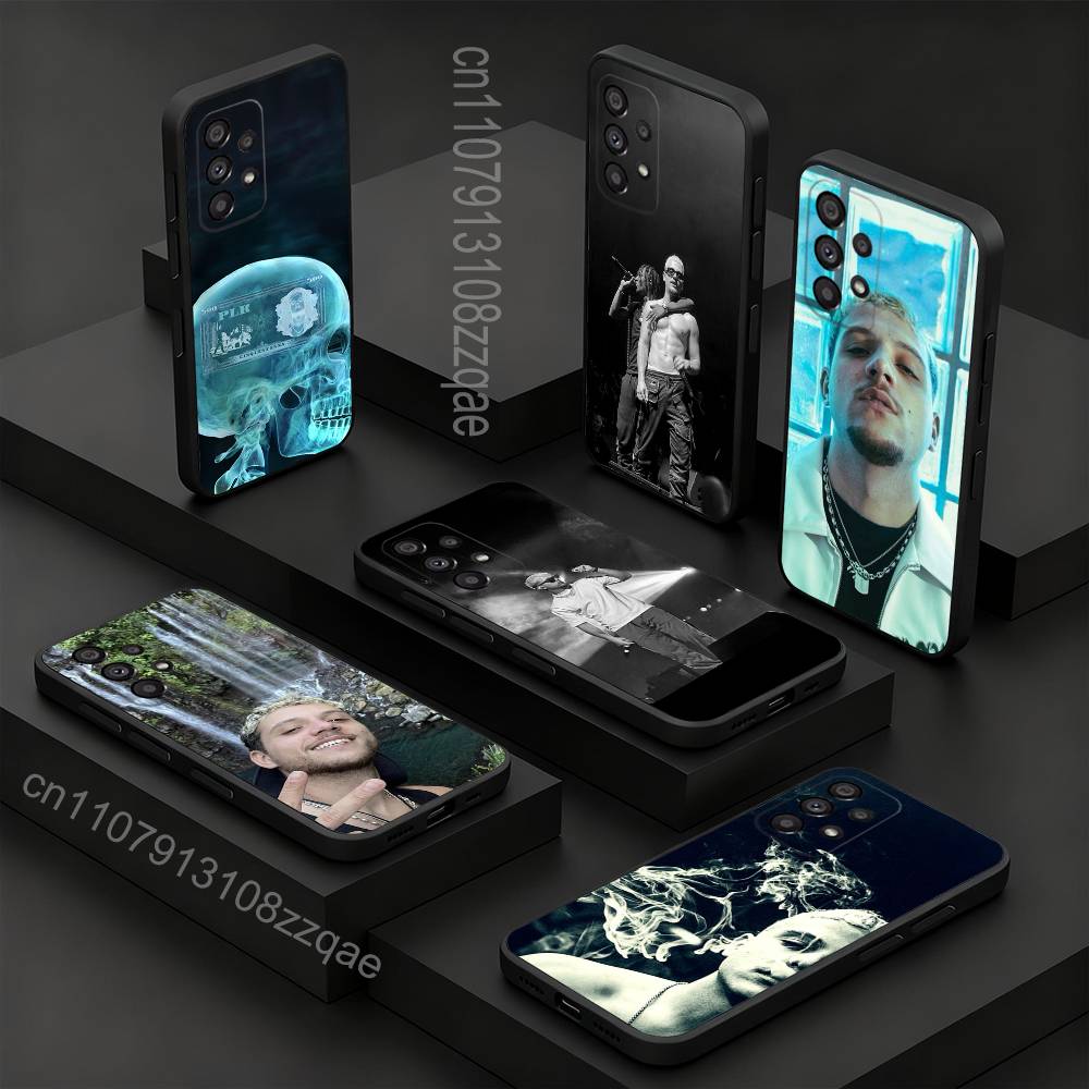 Rapper P-PLK Chambre 140 For Samsung S 26,25,24,23,22,30,21,10,9,Ultra,Plus,Lite,FE,4,5G Phone Case Black Soft Case