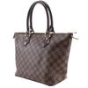 LOUIS VUITTON Saleya PM Handbag N51183 Brown Damier canvas Women Used