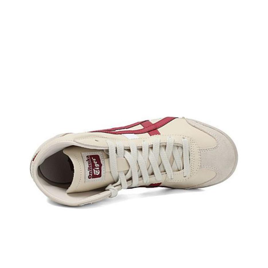 ONITSUKA TIGER Мексика Mid Runner Повседневные Удобные Кроссовки Средней Высоты Унисекс Бежевый HL328-0226