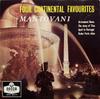 7-дюймовая пластинка MANTOVANI HIS ORCHESTRA Four Continental Favourites DFE6577 Decca 1959 UK Джаз Б/у