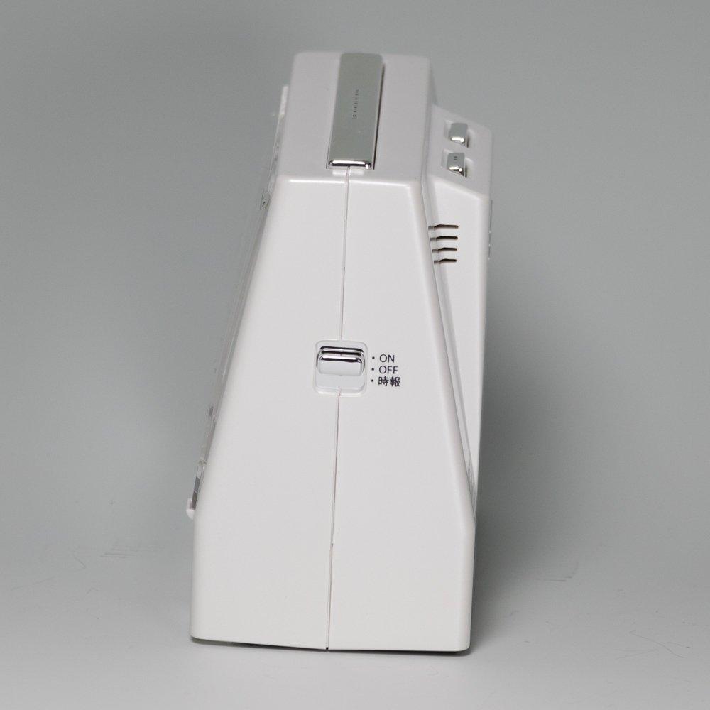 Часы Seiko будильник TALK LINER звуковой сигнал времени звуковой будильник двуязычный переключение календарь температура влажность дисплей радиоволна цифровой белый