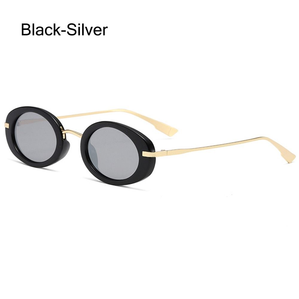 Модные маленькие овальные солнцезащитные очки для женщин в винтажном стиле, хип-хоп солнцезащитные очки для мужчин, ретро, панк, трендовая оправа, UV400 защита