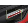 For Ford Mustang 2015- Gloss Red Interior Door Handle Cover Decoration 2PCS