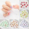 50 шт. подвески для дизайна ногтей из фруктовой смолы подвески для дизайна ногтей Kawaii вишня клубника лимон арбуз виноград персик DIY аксессуары для поделок