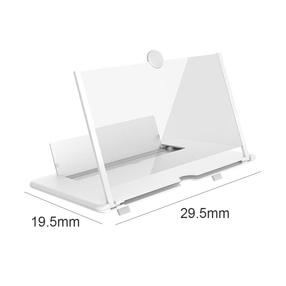 14 Inch Mobile Phone Screen Amplifier 3D HD Projector Mobile Phone Video Magnifier Folding Enlarged Screen Magnifying Bracket